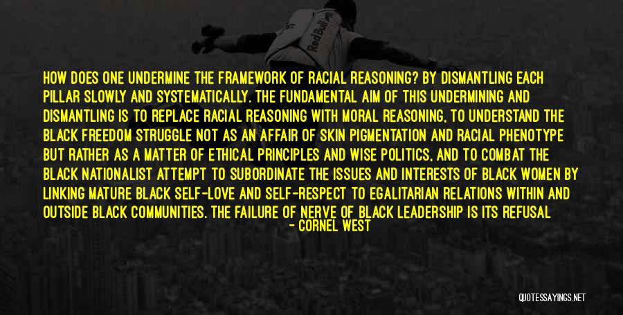 Leadership Principles Quotes By Cornel West