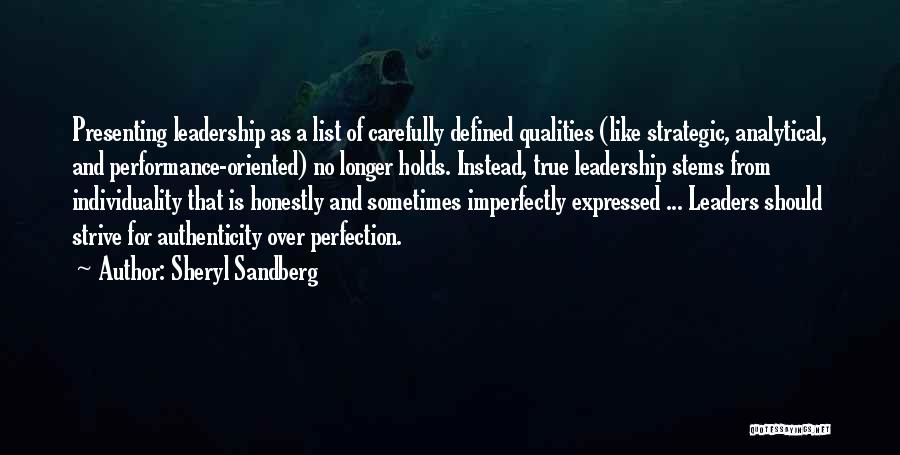 Leadership Qualities And Quotes By Sheryl Sandberg