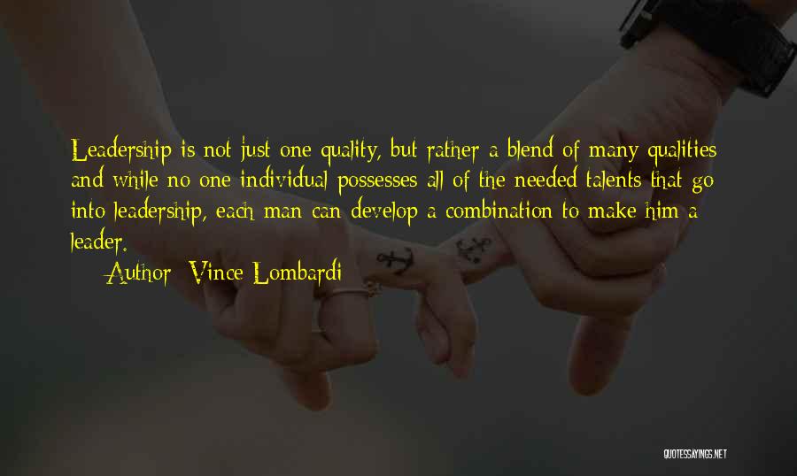 Leadership Qualities And Quotes By Vince Lombardi