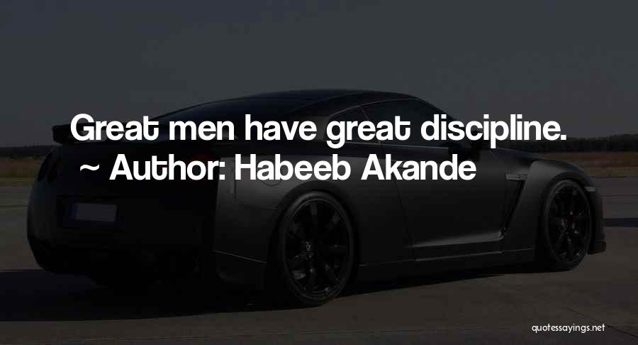 Leadership Role Quotes By Habeeb Akande