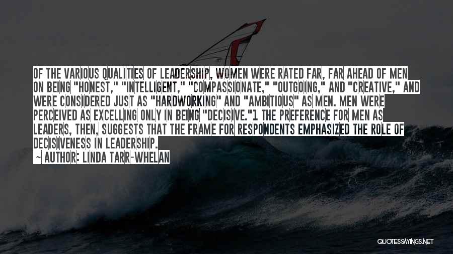 Leadership Role Quotes By Linda Tarr-Whelan Leadership Role Quotes By Linda Tarr-Whelan