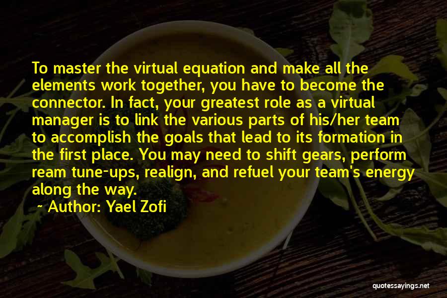 Leadership Role Quotes By Yael Zofi