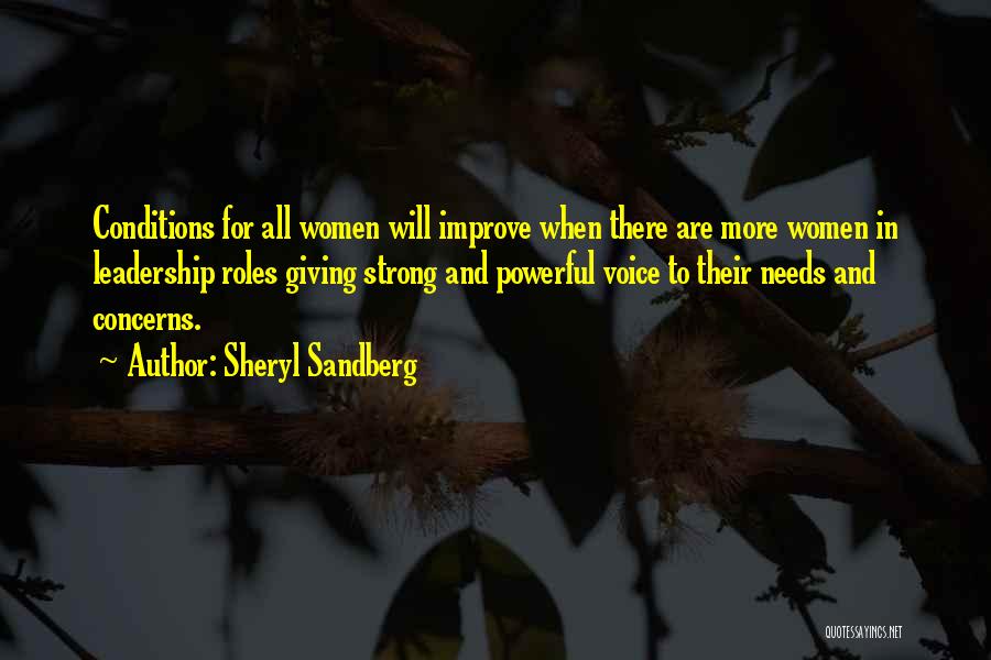 Leadership Roles Quotes By Sheryl Sandberg