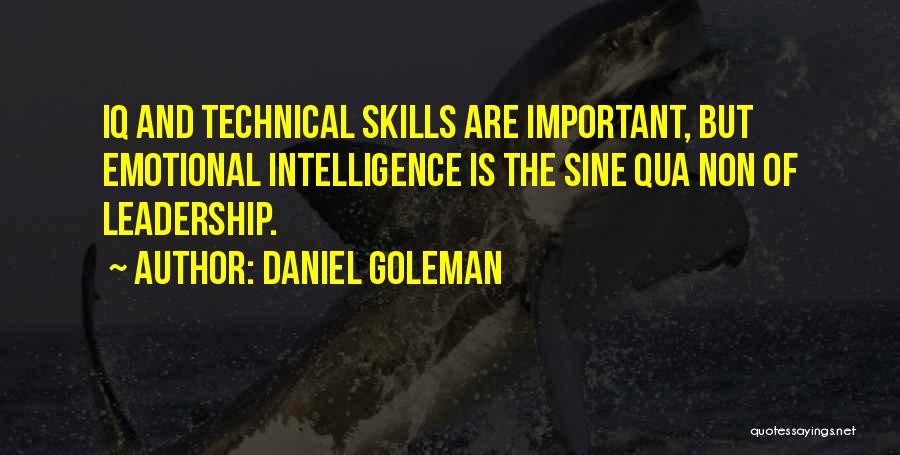 Leadership Skills And Quotes By Daniel Goleman