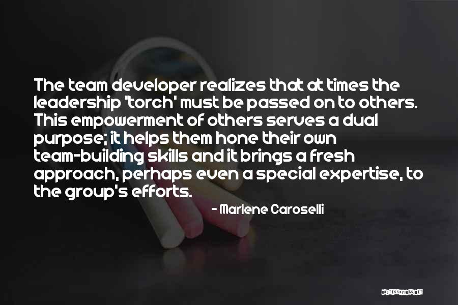 Leadership Skills And Quotes By Marlene Caroselli