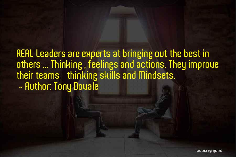 Leadership Skills And Quotes By Tony Dovale