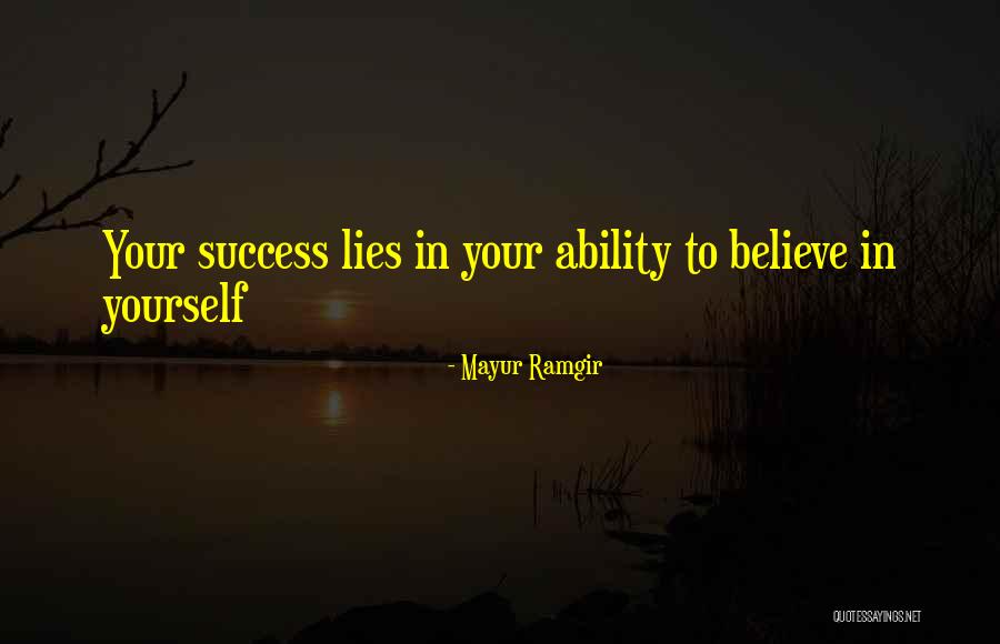 Leadership Success Quotes By Mayur Ramgir Leadership Success Quotes By Mayur Ramgir