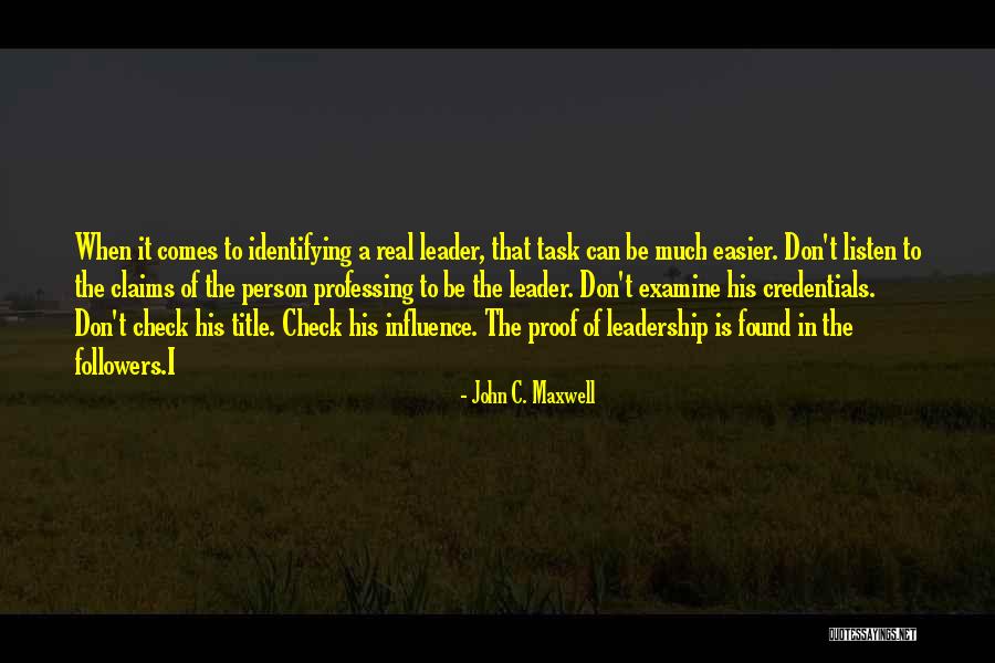Leadership Title Quotes By John C. Maxwell Leadership Title Quotes By John C. Maxwell