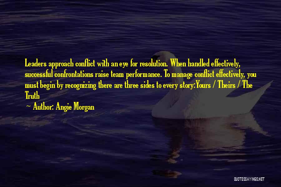 Leadership Traits Quotes By Angie Morgan