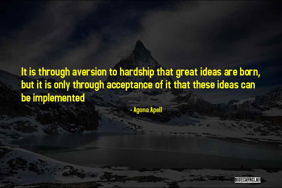 Leadership Versus Management Quotes By Agona Apell