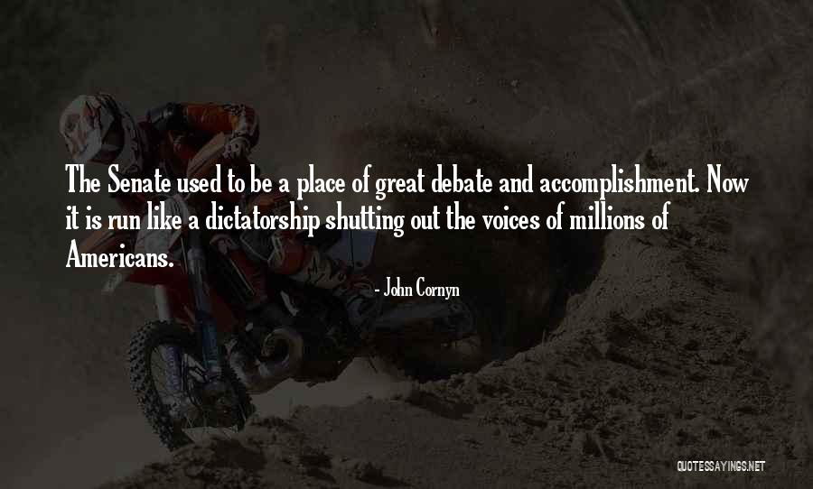 Leadership Vs Dictatorship Quotes By John Cornyn Leadership Vs Dictatorship Quotes By John Cornyn