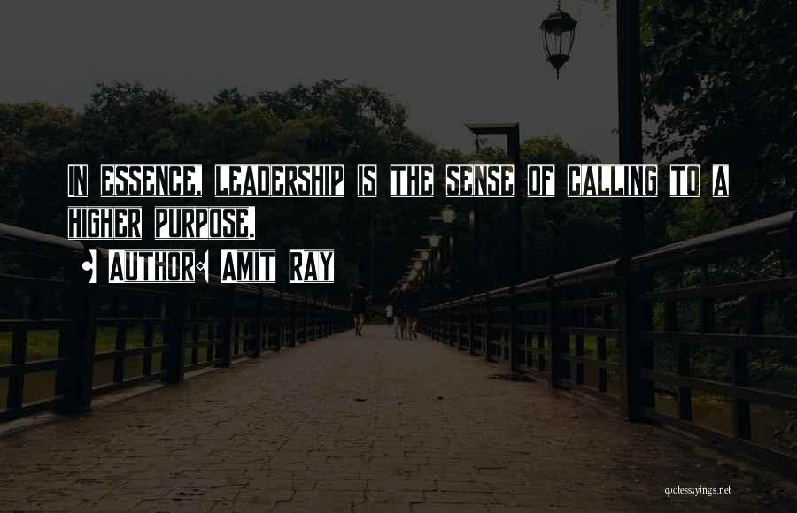 Leadership Vs Management Quotes By Amit Ray