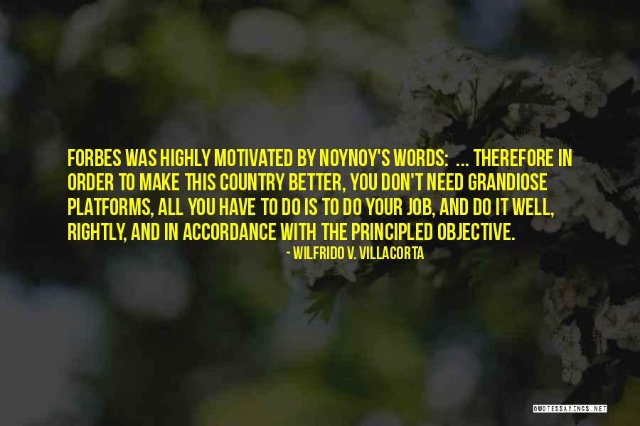 Leadership With Quotes By Wilfrido V. Villacorta Leadership With Quotes By Wilfrido V. Villacorta