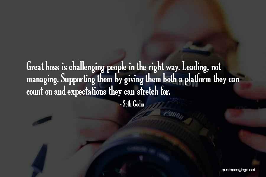 Leading Boss Quotes By Seth Godin Leading Boss Quotes By Seth Godin