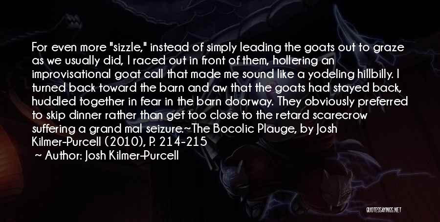 Leading By Fear Quotes By Josh Kilmer-Purcell