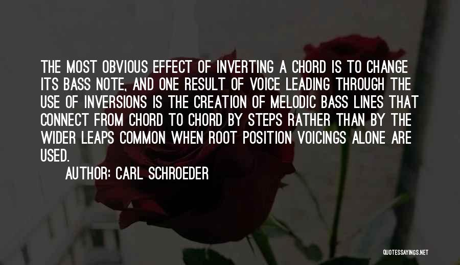 Leading Change Quotes By Carl Schroeder