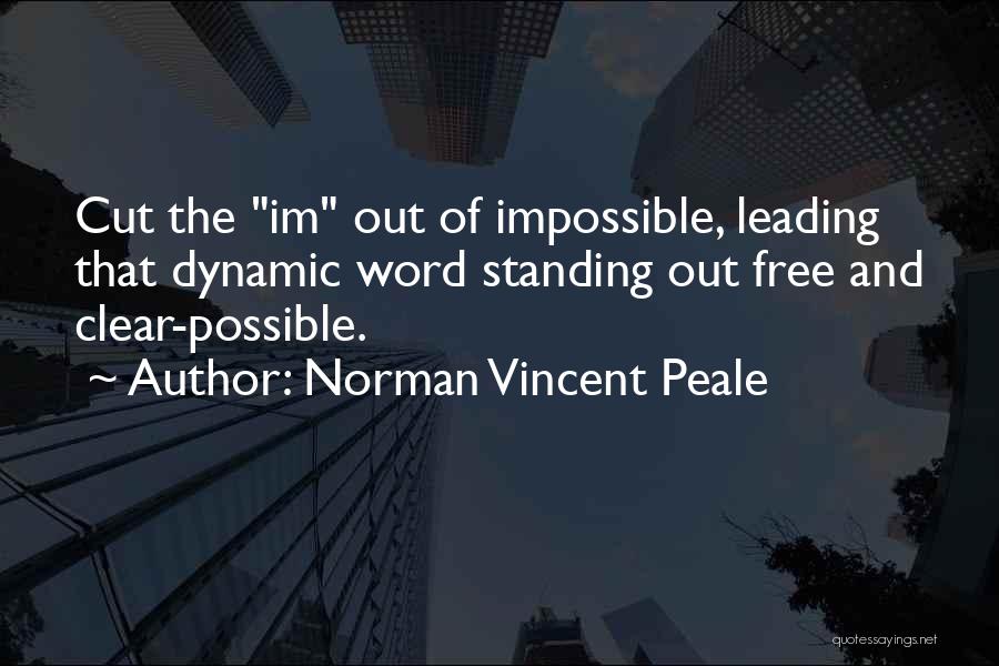 Leading Change Quotes By Norman Vincent Peale