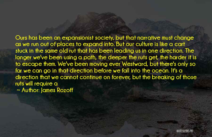 Leading In A Culture Of Change Quotes By James Rozoff