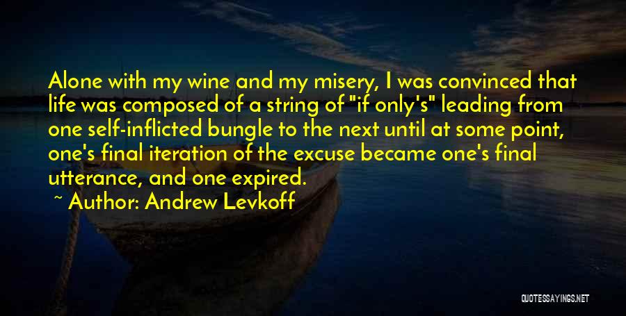 Leading Life Alone Quotes By Andrew Levkoff