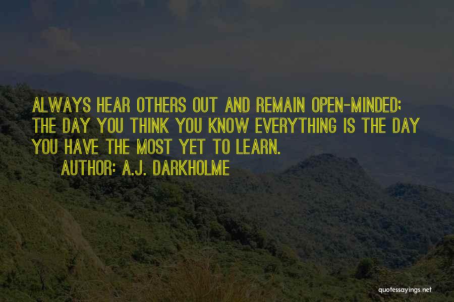 Leading Others Quotes By A.J. Darkholme