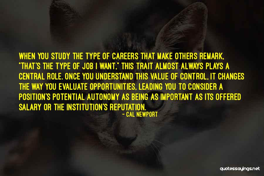 Leading Others Quotes By Cal Newport Leading Others Quotes By Cal Newport