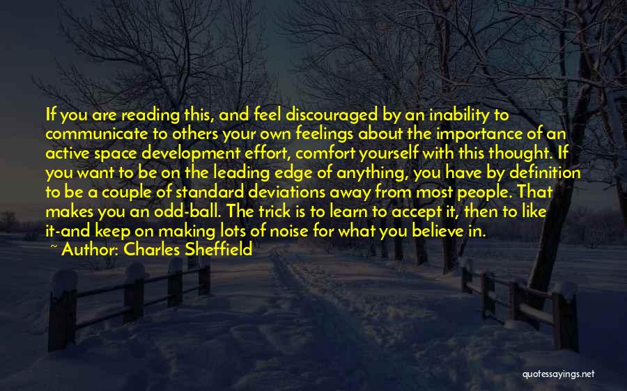 Leading Others Quotes By Charles Sheffield