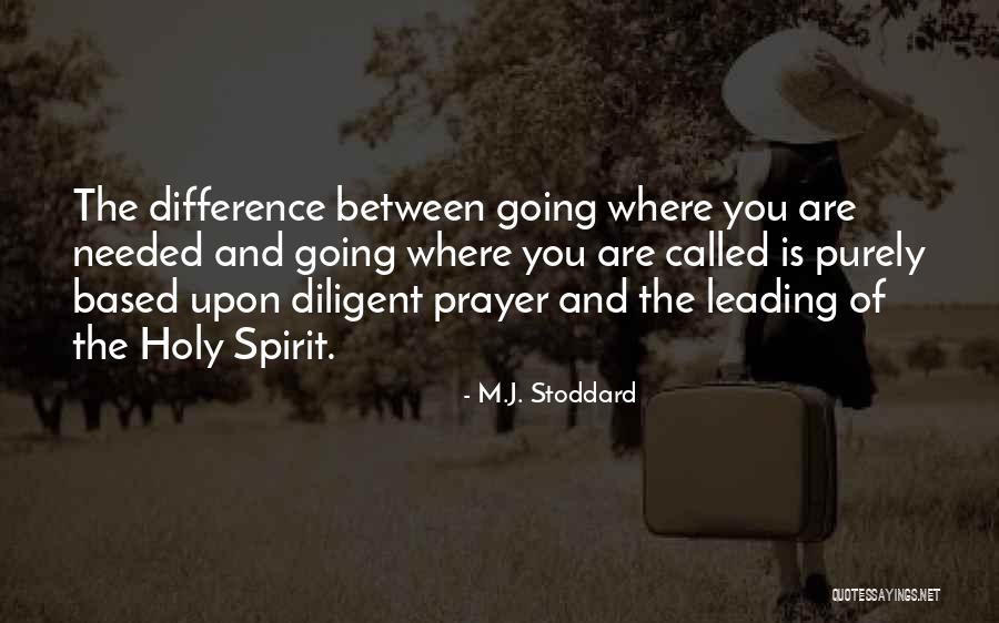 Leading Quotes Quotes By M.J. Stoddard Leading Quotes Quotes By M.J. Stoddard
