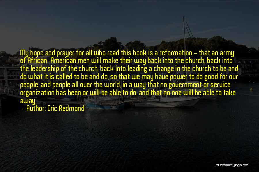 Leading The Way Quotes By Eric Redmond