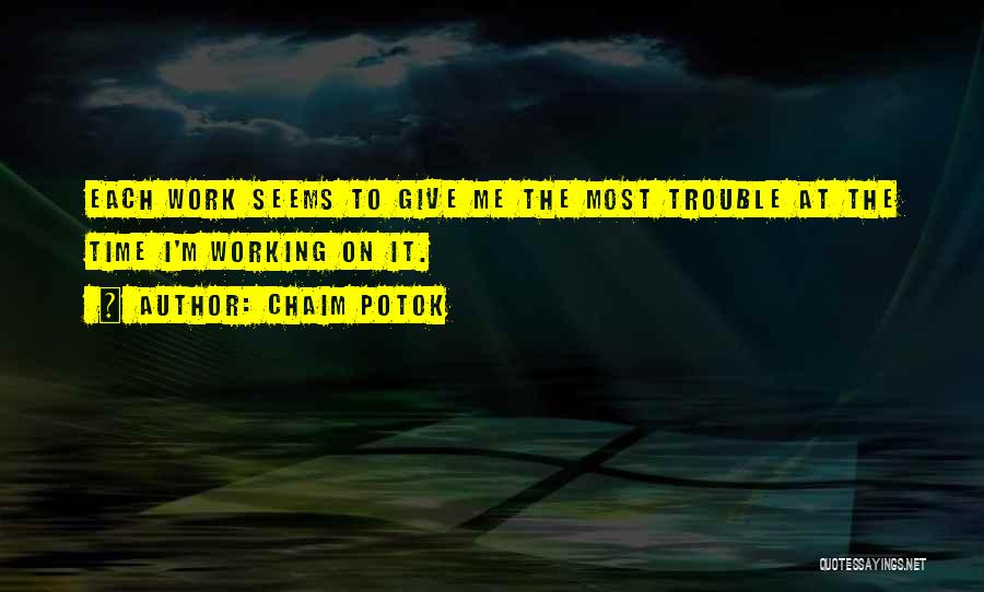 Leadoni Quotes By Chaim Potok
