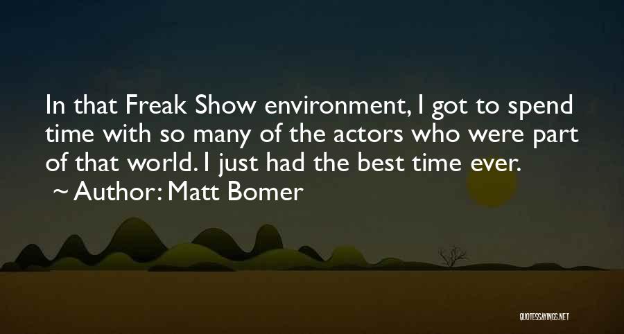 Leadoni Quotes By Matt Bomer