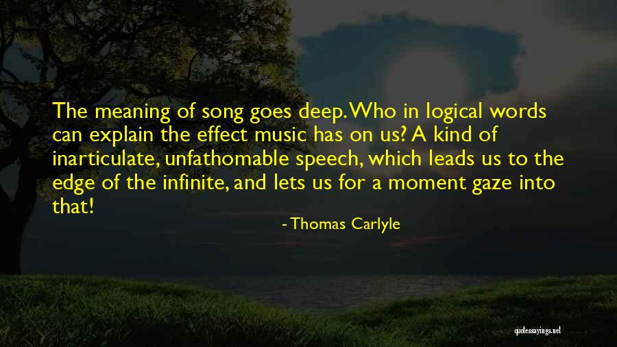 Leads Into Quotes By Thomas Carlyle