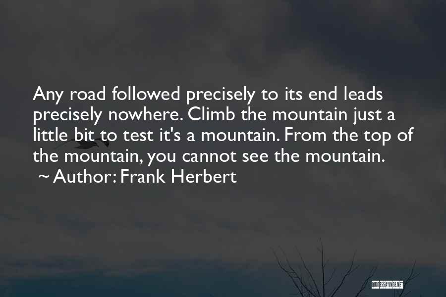 Leads Nowhere Quotes By Frank Herbert