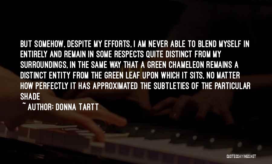 Leaf Green Quotes By Donna Tartt