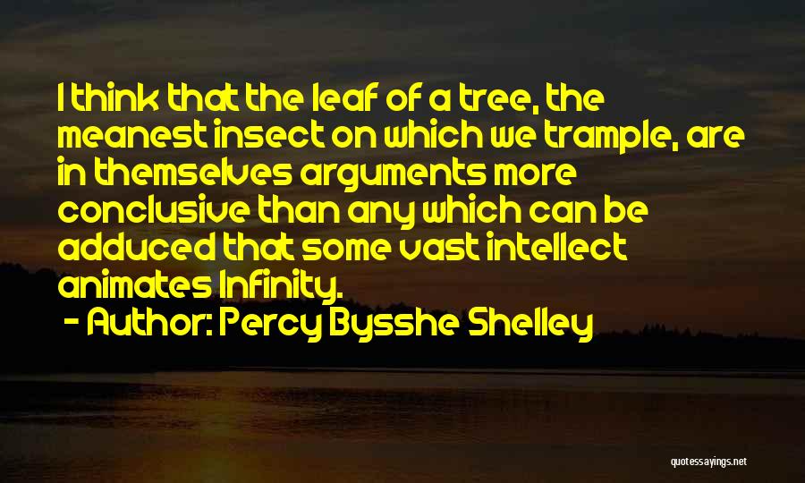 Leaf Insect Quotes By Percy Bysshe Shelley