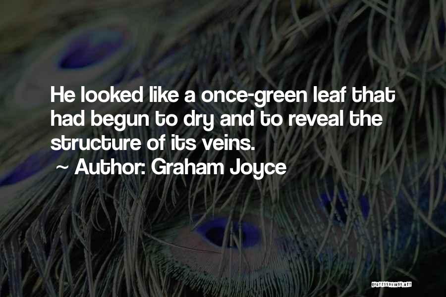 Leaf Veins Quotes By Graham Joyce