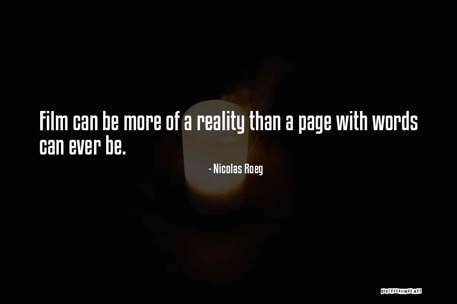 Leafstar And Billystorm Quotes By Nicolas Roeg Leafstar And Billystorm Quotes By Nicolas Roeg