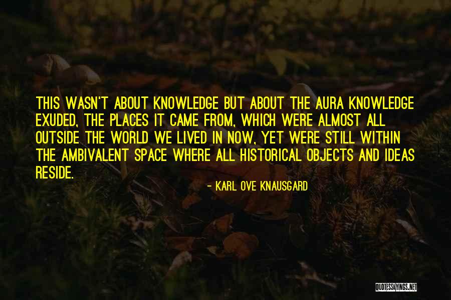 League Ochocinco Quotes By Karl Ove Knausgard League Ochocinco Quotes By Karl Ove Knausgard