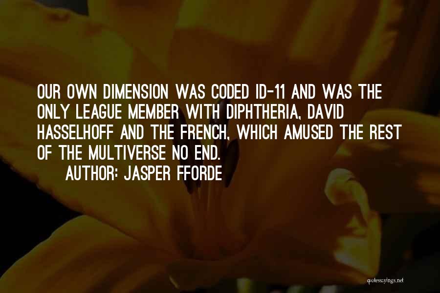 League Of Our Own Quotes By Jasper Fforde