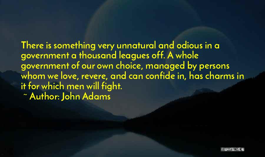 League Of Our Own Quotes By John Adams