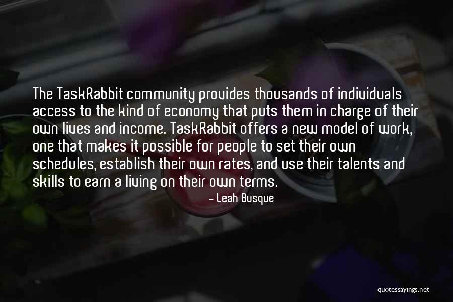 Leah Busque Quotes 1936023 Leah Busque Quotes 1936023
