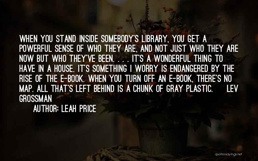 Leah Price Quotes 999661