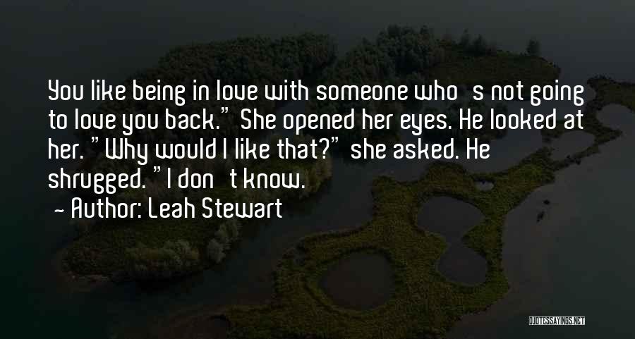 Leah Stewart Quotes 198152