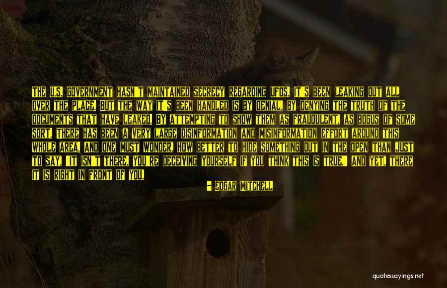 Leaked Quotes By Edgar Mitchell Leaked Quotes By Edgar Mitchell