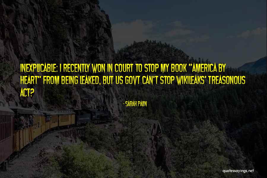 Leaked Quotes By Sarah Palin Leaked Quotes By Sarah Palin