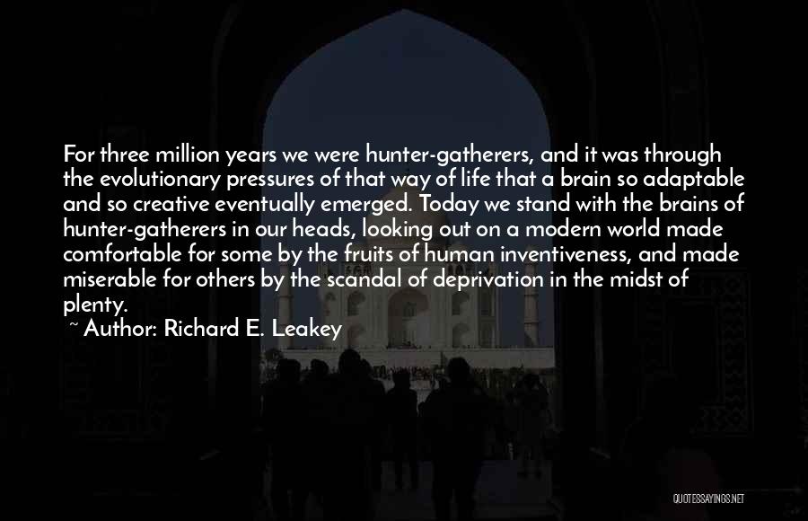 Leakey Quotes By Richard E. Leakey