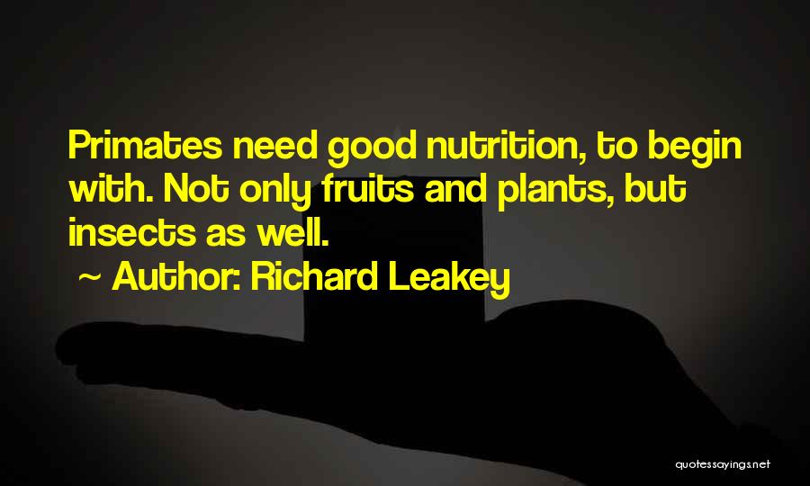 Leakey Quotes By Richard Leakey