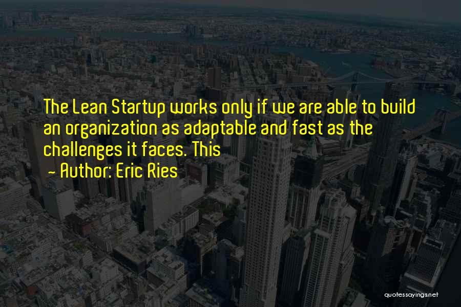 Lean Startup Quotes By Eric Ries