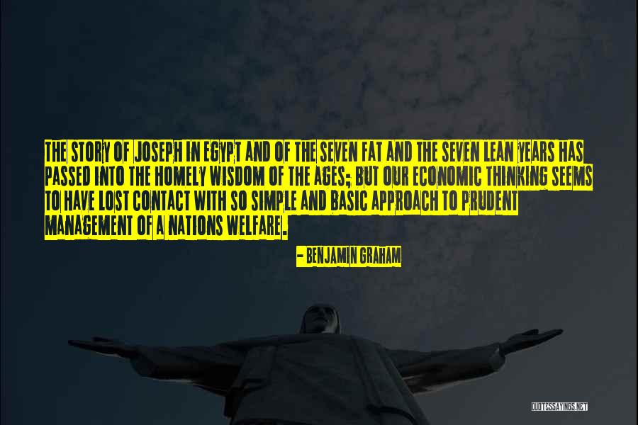 Lean Thinking Quotes By Benjamin Graham Lean Thinking Quotes By Benjamin Graham