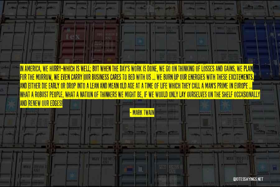 Lean Thinking Quotes By Mark Twain Lean Thinking Quotes By Mark Twain