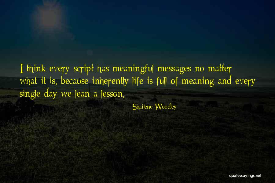 Lean Thinking Quotes By Shailene Woodley Lean Thinking Quotes By Shailene Woodley